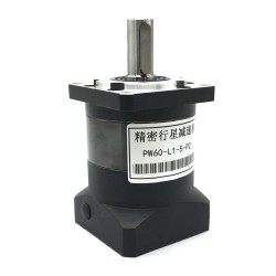 PW060 Serie Schrägverzahntes Planetengetriebe, Eingangswelle 6,35/8/9,525/11/14 mm für Nema23 Schrittmotor/Nema 24 Schrittmotor