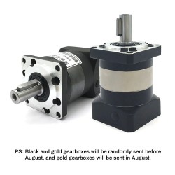 PW060 Serie Schrägverzahntes Planetengetriebe, Eingangswelle 6,35/8/9,525/11/14 mm für Nema23 Schrittmotor/Nema 24 Schrittmotor
