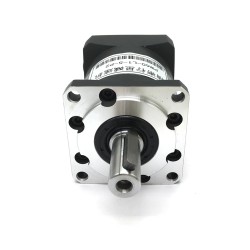 PW060 Serie Schrägverzahntes Planetengetriebe, Eingangswelle 6,35/8/9,525/11/14 mm für Nema23 Schrittmotor/Nema 24 Schrittmotor