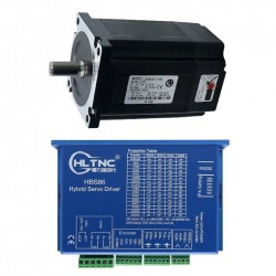 Nema34 Closed Loop Schrittmotor Kit 86HB250-82B-HBS86 (No Brake) 1,8 Grad 4,5N.m mit HBS86 Treiber