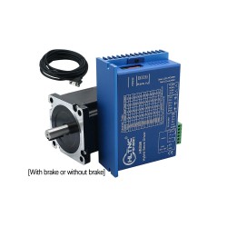 Nema34 Closed Loop Schrittmotor Kit 86HB250-82B-HBS86 Brake 4,5N.m 1,8 Grad mit HBS86 Treiber + Kabel + Bremse