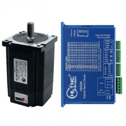 Nema34 Closed Loop Schrittmotor Kit 86HB250-156B-HBS86 (No Brake) 1,8 Grad 12N.m mit HBS86 Treiber