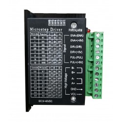 TB6600 Schrittmotortreiber 9-40VDC 4A 2 Phasen für NEMA 17, 23, 24 Schrittmotor