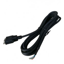 3,0 m/5,0 m/8,0 m Leadshine DB15-Stecker Closed Loop Motor-Encoder-Kabel 6 Drähte für NEAM 23, 24, 34 Motor