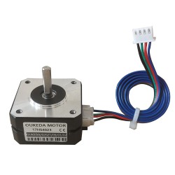 OUKEDA NEMA17 Schrittmotor 17HS4023 1,8 Grad 14 Ncm 1A Für 3D-Drucker und Titan-Extruder