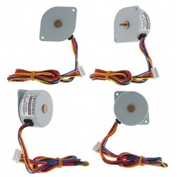 Oukeda Permanentmagnet Schrittmotor OK42PM22-0186A-C1 7,5 Grad 4,90Ncm 12V 6 Drähte