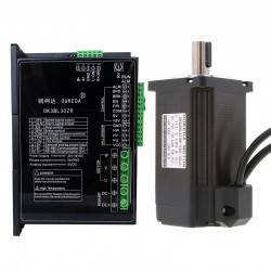 300W 24V/48V Bürstenlose DC Motor & BLDC Motorsteuerung Kit OK60BLS108-430-30J5+OK3BL30ZR 95,55Ncm 3000U/min 3 Phasen