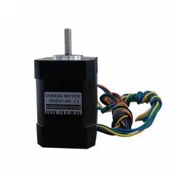 42BLS 24V Bürstenlose DC Motor OK42BLS 6,25Ncm-18,5Ncm 1500U/min/4000U/min 3 Phasen 42x42mm Passfedernut