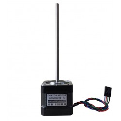 Oukeda Nema 17 Non-captive Schrittmotor OK42FD40104A-110B 1,8 Grad 49Ncm Hublänge 110mm
