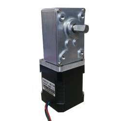 Oukeda Nema 17 Schneckengetriebe Schrittmotor mit 17:1/30:1/50:1/75:1/100:1/290:1/500:1 Schneckengetriebebox