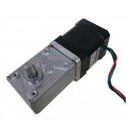 Oukeda Nema 17 Schneckengetriebe Schrittmotor mit 17:1/30:1/50:1/75:1/100:1/290:1/500:1 Schneckengetriebebox