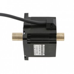 Nema 34 Hohlwellen Schrittmotor OK86DL76-Q30H20-C1 1,8° 4,5Nm 6,0A 2,1V Doppelwelle 4 Drähte