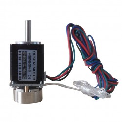 NEMA11 Schrittmotor OK28STH32-0674A-SC 1,8 Grad 5,88Ncm 3,75V 0,67A 2 Phasen D-Schnitt mit Bremse