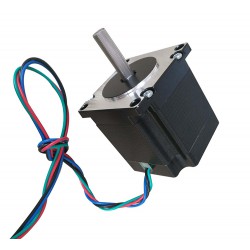 Oukeda NEMA 23 Schrittmotor OK57STH56-2804AD8-32 1,8 Grad 12,35Ncm 2 Phasen D-Cut