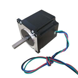 Oukeda NEMA 23 Schrittmotor OK57STH56-2804AD8-32 1,8 Grad 12,35Ncm 2 Phasen D-Cut