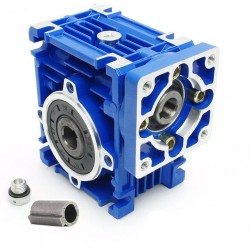 NMRV030 Schneckengetriebe Untersetzung 10:1 15:1 20:1 25:1 30:1 40:1 für Nema23 Schrittmotor / Servomotor