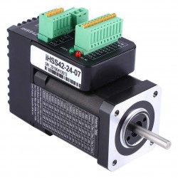 JMC Nema17 Integrierter Closed Loop Schrittmotor mit Treiber iHSS42-24-07 1,8 Grad 0,7Nm 24V 2 Phasen
