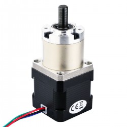 Nema 17 Getriebe Schrittmotor L=38mm 17HS15-1684S-PG27 mit 27:1 Planetengetriebe