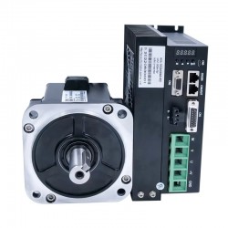 1,5KW DC Servomotoren Kit 130ASM1500-2500C+MCAC8A0 48V 4,78Nm 37A 3000U/min mit MCAC610 Servotreiber