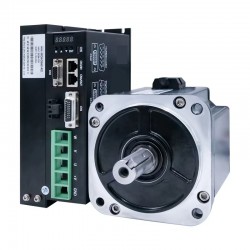 1,5KW DC Servomotoren Kit 130ASM1500-2500C+MCAC8A0 48V 4,78Nm 37A 3000U/min mit MCAC610 Servotreiber