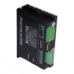 0,2KW 36V DC Servomotoren & Servoantrieb Kit 60ASM200+MCAC706 7,6A 0,63N.m 3000 U/min 60 x 60mm mit 2500 Zeilen Encoder