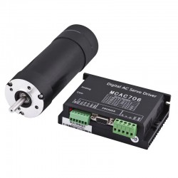 180W 36V Bürstenloser DC Servomotor & Servoantriebe Kit 57JSF1830P+MACA706 0,6N.m 3400U/min Φ57mm für Tintenstrahldrucker