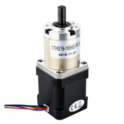 Nema 17 Planetengetriebe Schrittmotor L=48mm 17HS19-1684S-PG100 mit 100:1 Planetengetriebe