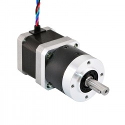 Nema 17 Planetengetriebe Schrittmotor L=39mm 17HS15-1684S-HG3 mit 5:1 Planetengetriebe