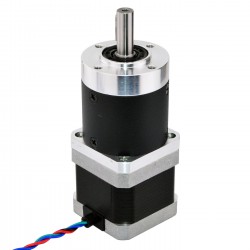 Nema 17 Planetengetriebe Schrittmotor L=39mm 17HS15-1684S-HG100 mit 100:1 Planetengetriebe