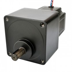 Nema 34 Stirnradgetriebe Schrittmotor 34HS38-4004D-SG9 mit Hinterwelle und 9:1 Stirnradgetriebe