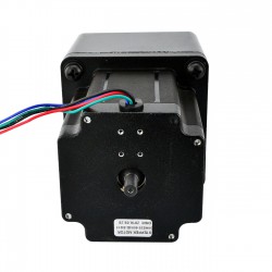 Nema 34 Stirnradgetriebe Schrittmotor 34HS38-4004D-SG13 mit Hinterwelle und 13:1 Stirnradgetriebe