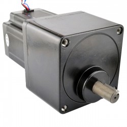 Nema 34 Stirnradgetriebe Schrittmotor 34HS38-4004D-SG13 mit Hinterwelle und 13:1 Stirnradgetriebe