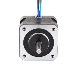 5 Stück E-Serie Nema 17 Schrittmotor 5-17HS13-0404S 1,8 Grad 26Ncm 12V 4 Drähte