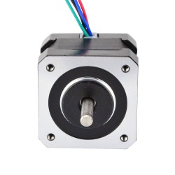 Nema 17 Doppelwellen Schrittmotor 17HS13-1334D 2,8V 1,8 Grad 22Ncm 4 Drähte