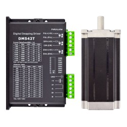Nema 23 Schrittmotor und Controller-Set 3,0Nm 1-DM542T-23HS45, 1-Achsen CNC-Kit