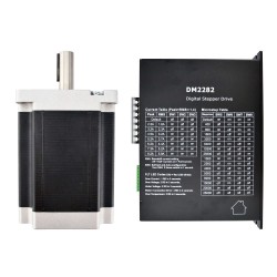 Nema 42 Schrittmotor-Set (Schrittmotor + Treiber) 22,0Nm 1-DM2282-42HS59 1-Achsen CNC-Kit