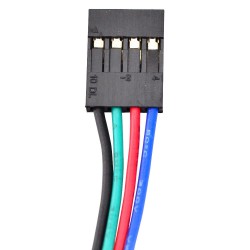 Nema 17 Schrittmotor 17HS16-2004S1 2,2V 45Ncm 4 Drähte mit 1m Kabel und Stecker