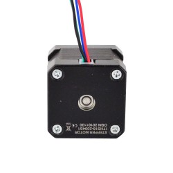 Nema 17 Schrittmotor 17HS16-2004S1 2,2V 45Ncm 4 Drähte mit 1m Kabel und Stecker