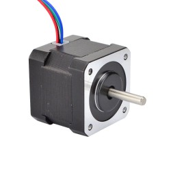 Nema 17 Schrittmotor 17HS16-2004S1 2,2V 45Ncm 4 Drähte mit 1m Kabel und Stecker