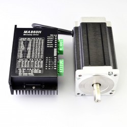 Nema 34 Schrittmotor mit Steuerungs-Set 13,0Nm 1-MA860H-34HS59 1 Achsen CNC Controller Kit