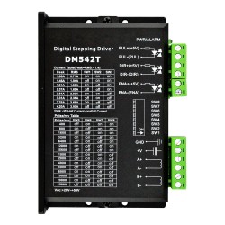 4-Achsen Nema 24 Schrittmotor-Kit 4-DM542T-24HS34 3,1Nm mit Steuerung & Schaltnetzteil
