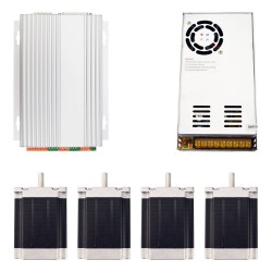 4-Achsen-CNC-Fräser-Kit 1,9Nm (Nema 23 Schrittmotor + TB6560-Treiber + Schaltnetzteil)
