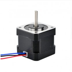 3 Stück Nema 17 Schrittmotor 3-17HS16-2004S1 45Ncm 4 Drähte mit 1m Kabel und Stecker