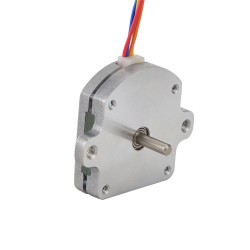 Nema 11 Flacher Schrittmotor 11HS04-0504S, 1,8° Schrittwinkel, 1 Ncm, 0,5A, 28x28x9,5mm, 4 Drähte