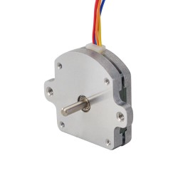 Nema 11 Flacher Schrittmotor 11HS04-0504S, 1,8° Schrittwinkel, 1 Ncm, 0,5A, 28x28x9,5mm, 4 Drähte