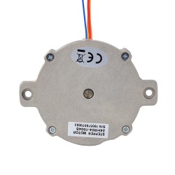 Nema 24 Runder Flacher Schrittmotor 24HR04-1004S 1,8° 6Ncm 1A Φ60x9.6mm 4 Drähte