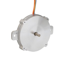 Nema 24 Runder Flacher Schrittmotor 24HR04-1004S 1,8° 6Ncm 1A Φ60x9.6mm 4 Drähte