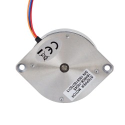 Nema 18 Runder Flacher Schrittmotor 18HR06-1004S 1,8° 9Ncm 1A Φ46x16mm 4 Drähte