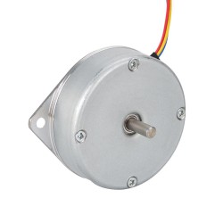 Nema 18 Runder Flacher Schrittmotor 18HR06-1004S 1,8° 9Ncm 1A Φ46x16mm 4 Drähte