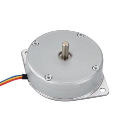 Nema 18 Runder Flacher Schrittmotor 18HR06-1004S 1,8° 9Ncm 1A Φ46x16mm 4 Drähte